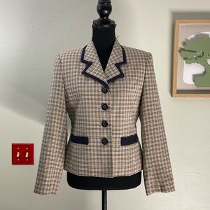 Executive collection plaid jacket 6P